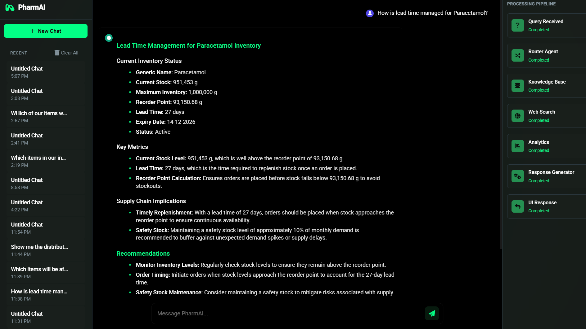 Multi-Agentic RAG System - Query Processing